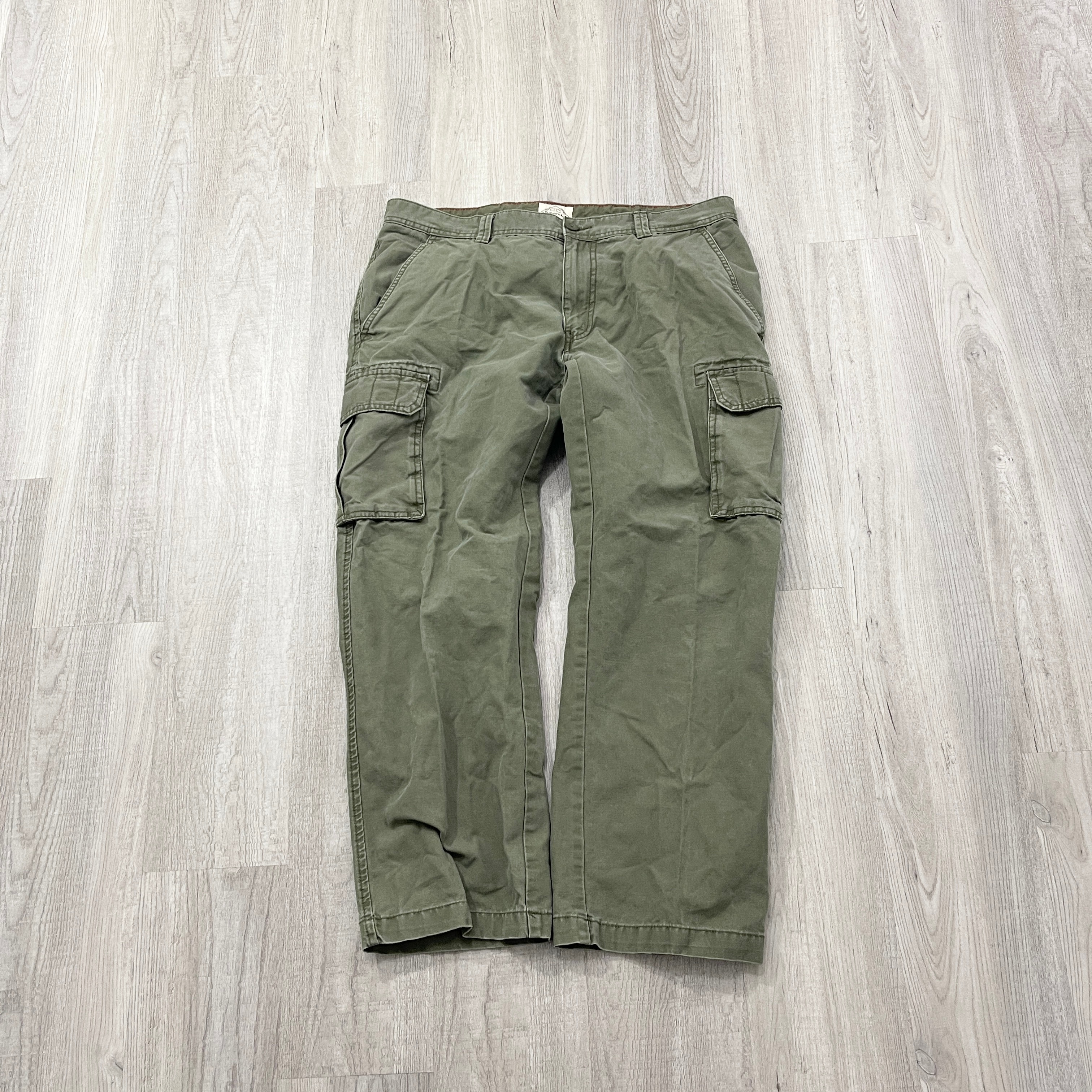 VINTAGE Y2K ST John's Bay Cargo Pants Size 36x29 Green 2000s $16.50 ...