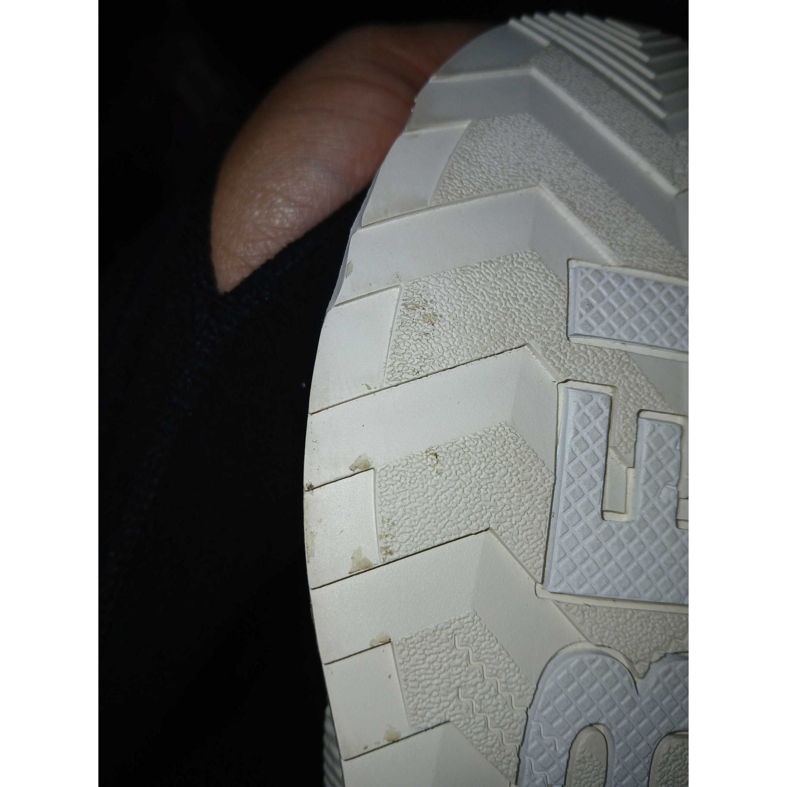 NW-Defect SOREL Women's Out N About III Low Sneakers Sea Salt/Chalk Size 7 detailed image 4
