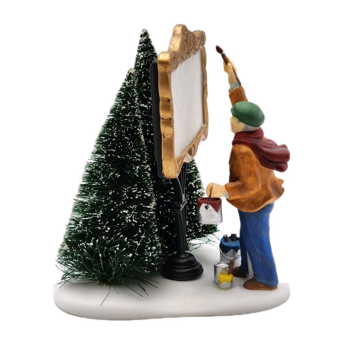 Department 56 Painting Our Own Sign Heritage Village Original Box 55501 VTG 1998