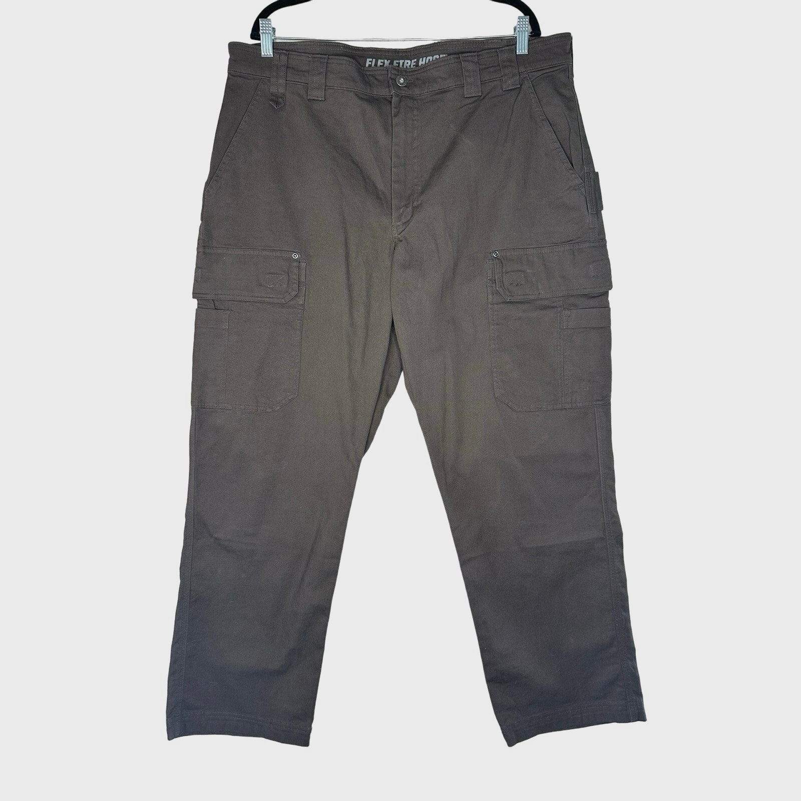 Duluth Flex Fire Hose Relaxed Fit Cargo Work Pants Men’s 42x32 