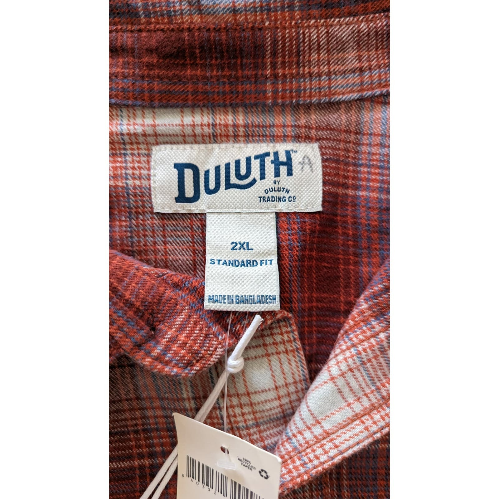 Nueva con etiquetas Camisa Mender Duluth Trading Co para Hombre Free Swingin' Fence en 2XL - Imagen 3 de 4