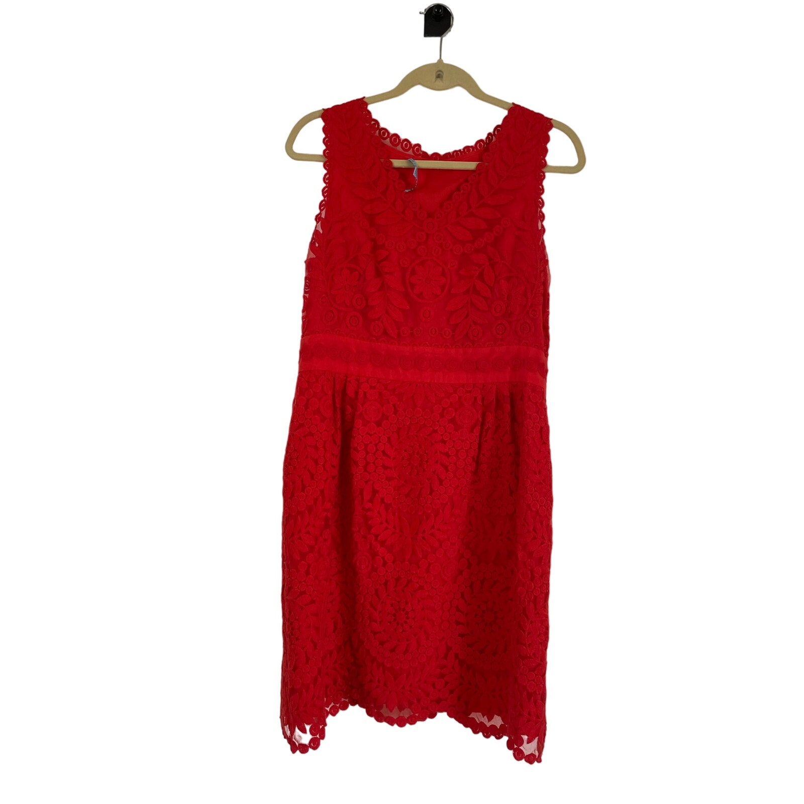 Antonio Melani Red Sleeveless knee length Cocktail party dress size 12 ...