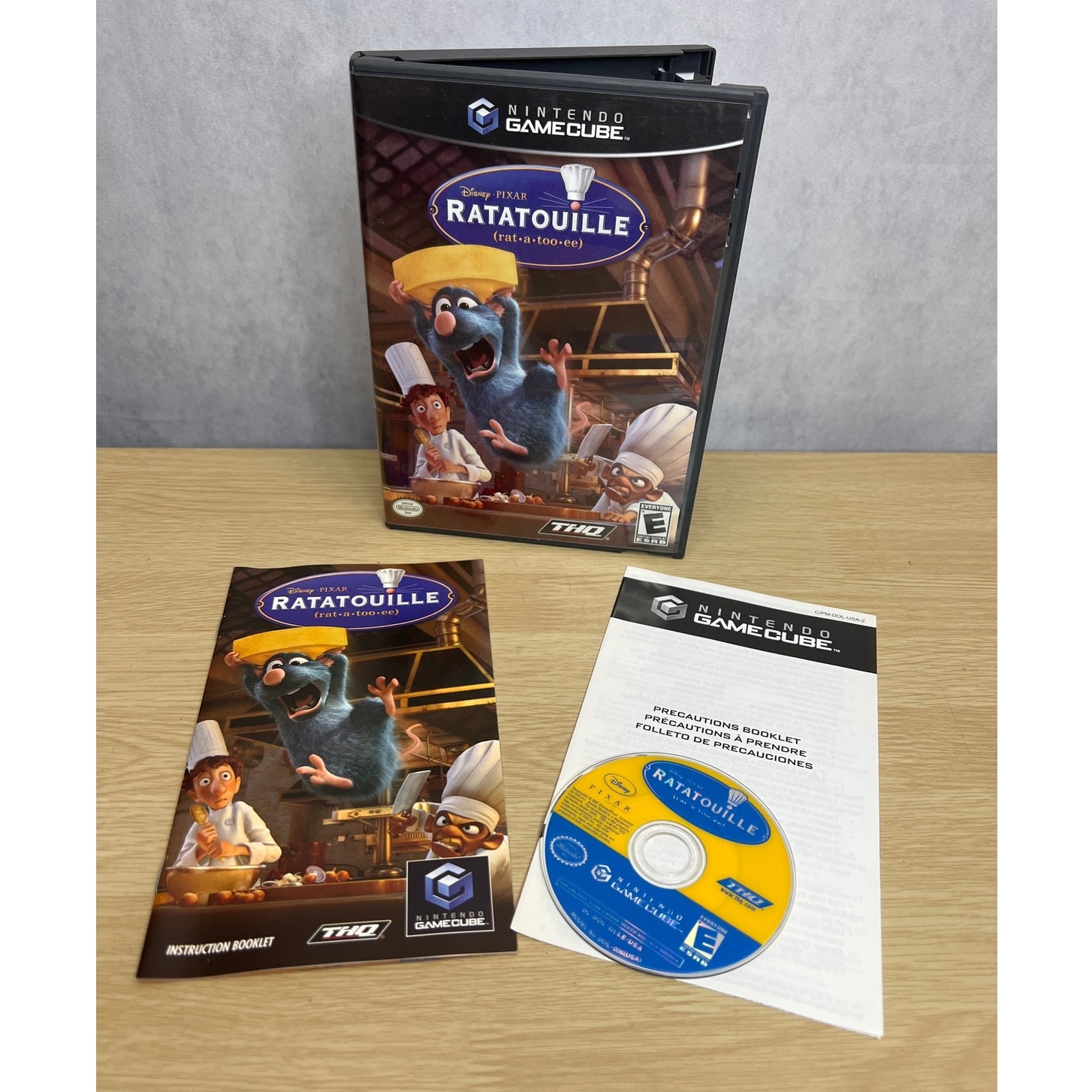 Nintendo GameCube 2007 Ratatouille CIB Disney Pixar Complete Game | eBay