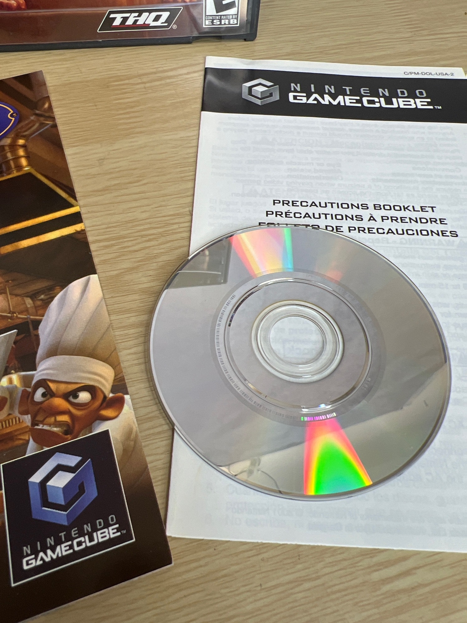 Nintendo GameCube 2007 Ratatouille CIB Disney Pixar Complete Game | eBay