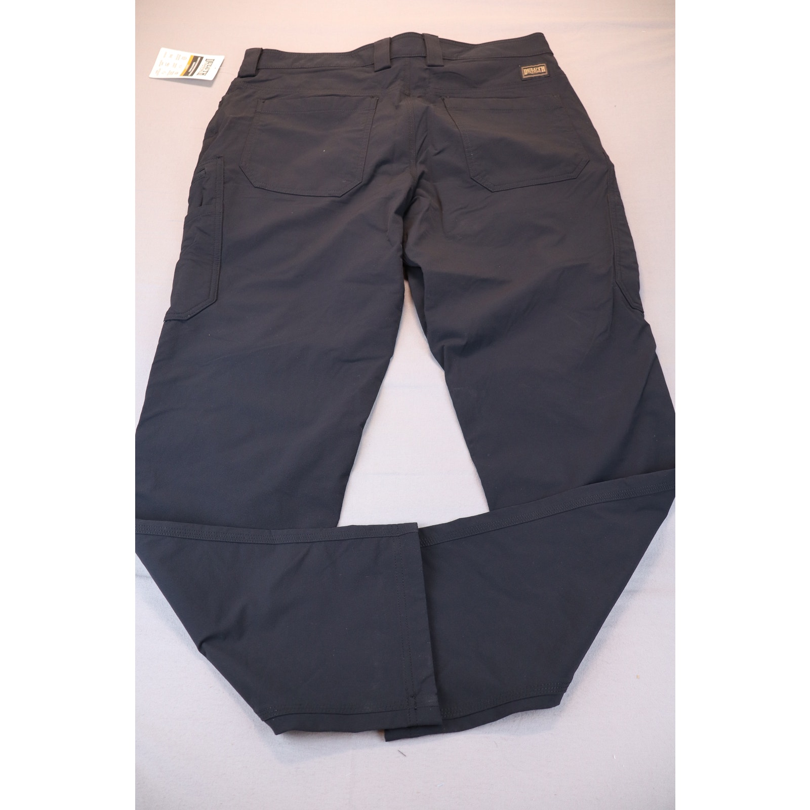 NEW Duluth Trading Co Men's Black Flexpedition Packrat Slim Fit Pants 38x34 detailed image 2