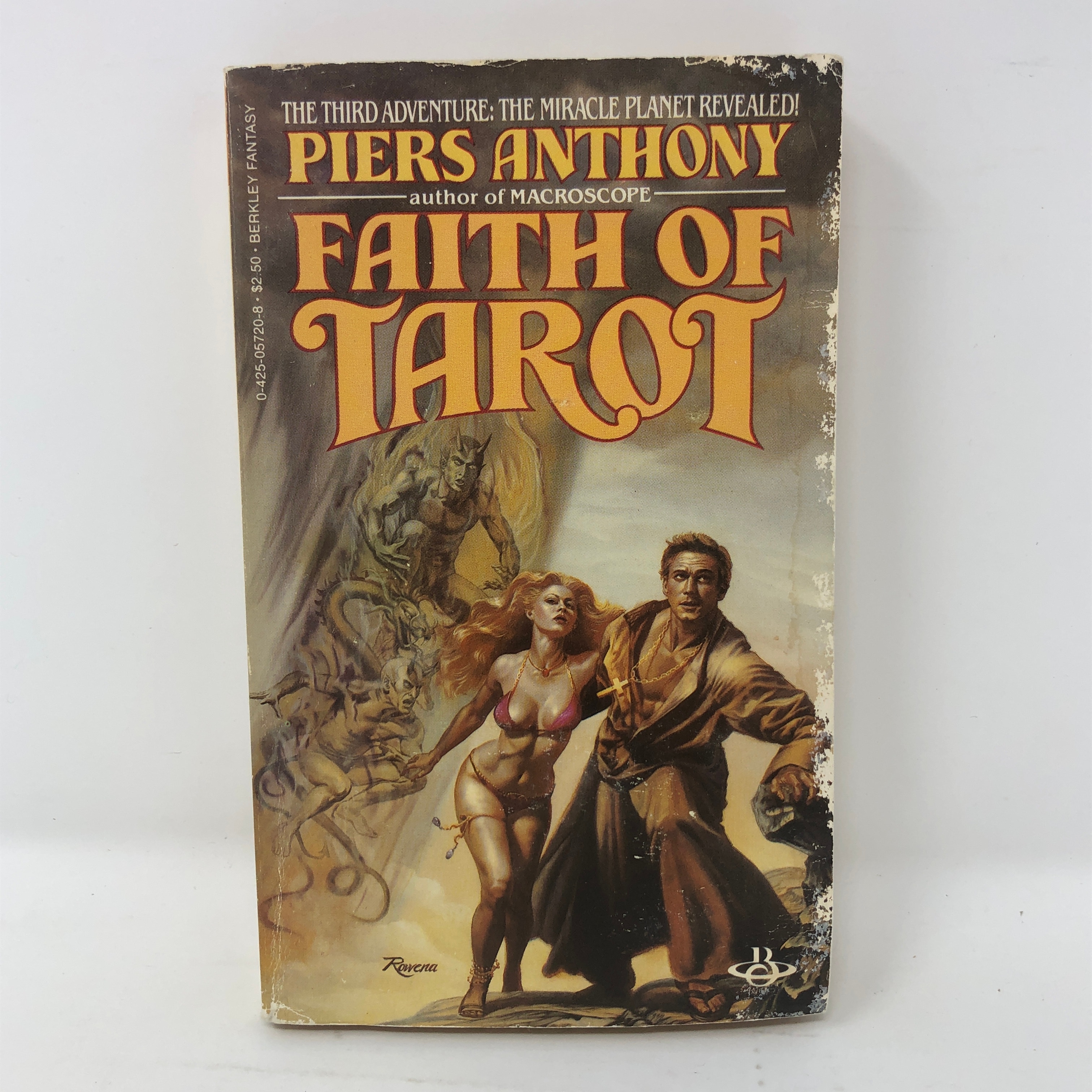 Faith Of Tarot - Mass Market Paperback By Anthony, Piers 3rd Print 1982