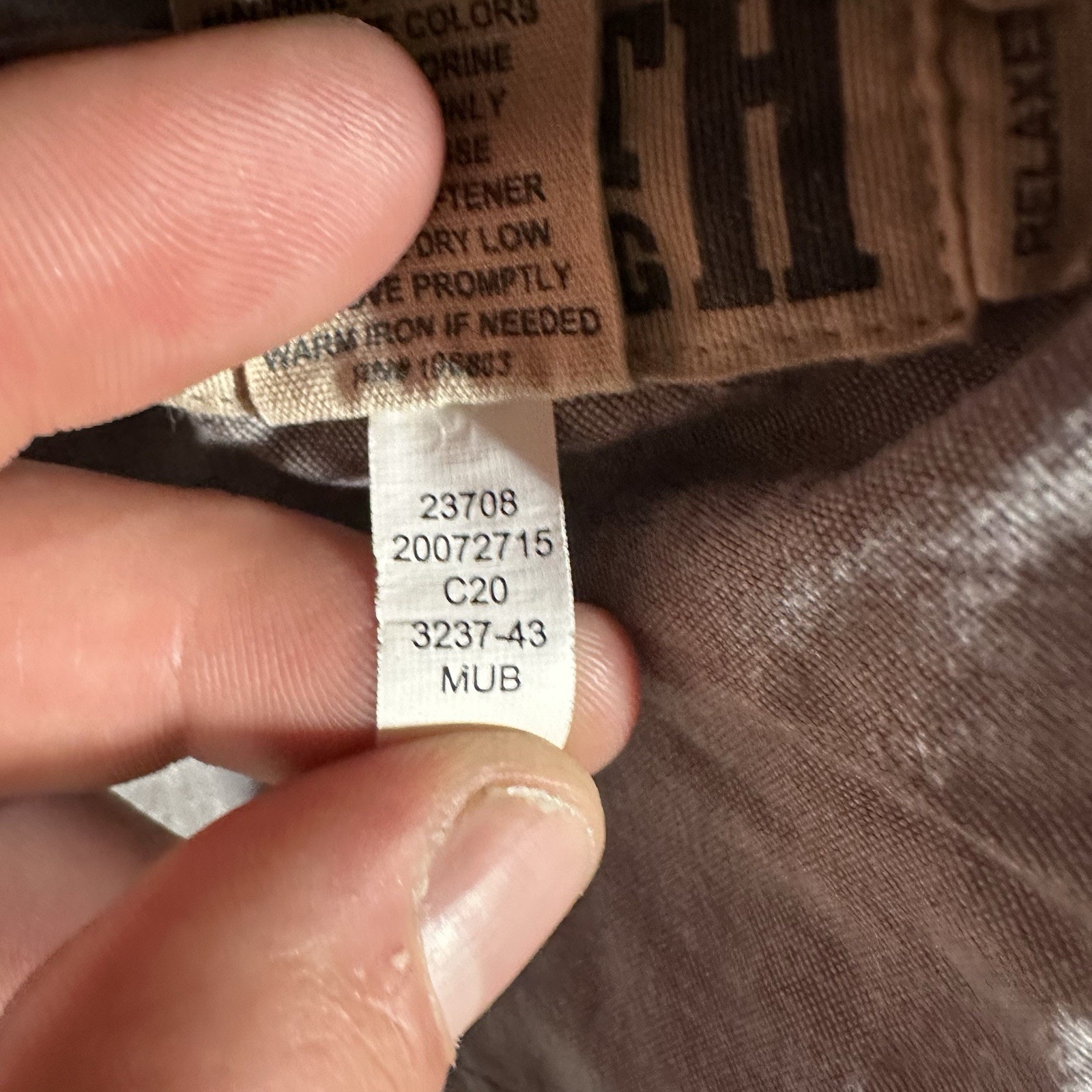 Duluth Trading Co. Flex Ballroom Khakis Men's 36x32 Beige Cargo Pockets Straight - Picture 12 of 14