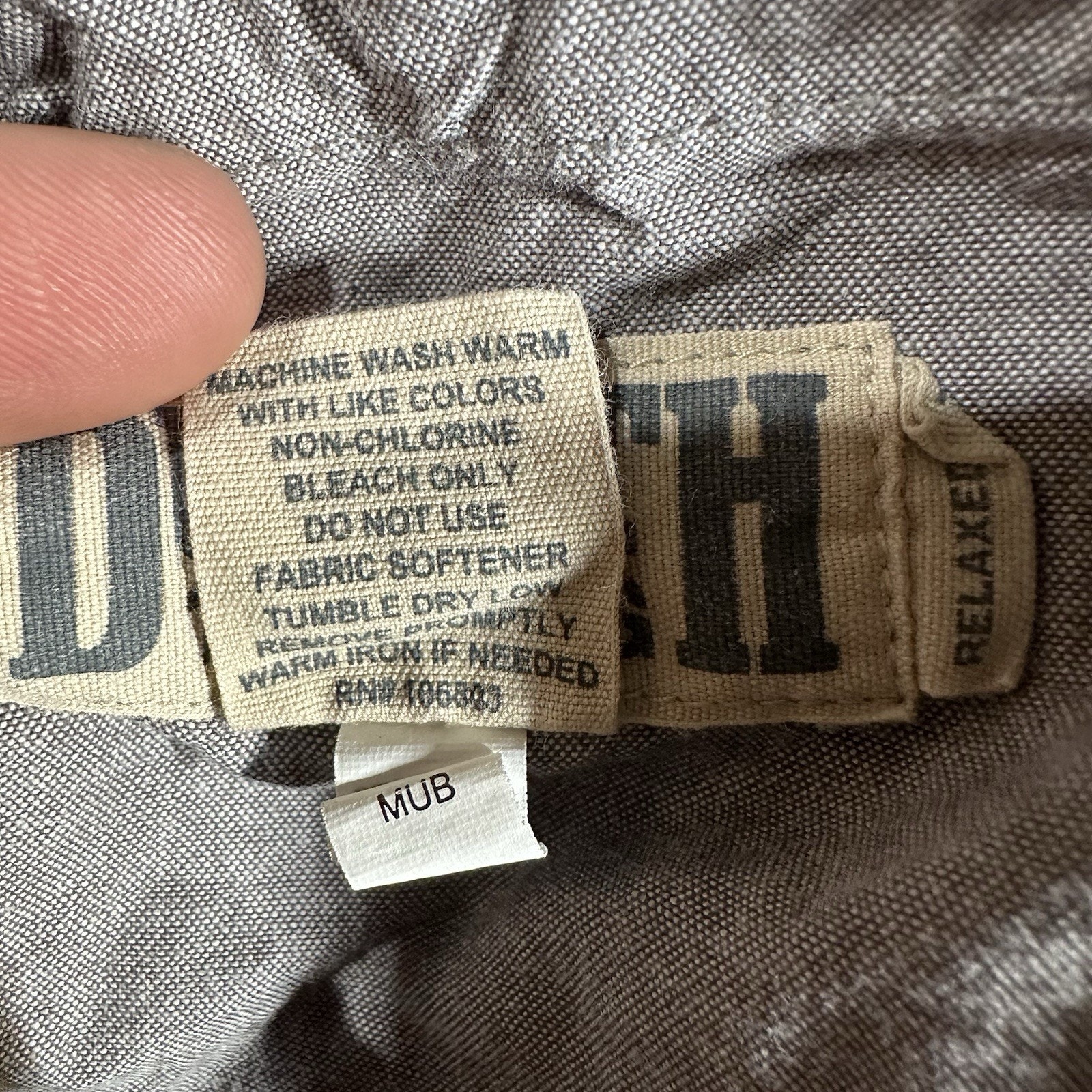 Duluth Trading Co. Flex Ballroom Khakis Men's 36x32 Beige Cargo Pockets Straight - Picture 11 of 14