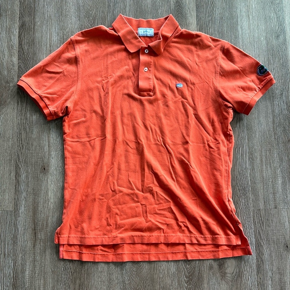 Southern Tide University Of Florida Skipjack Short Sleeve Polo | Ebay